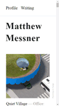 Mobile Screenshot of matthewmessner.com